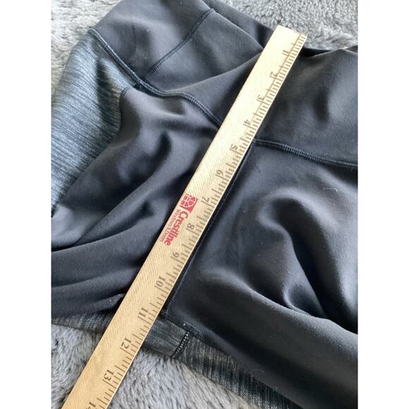 Lululemon Athletica Women’s Colorblock Barre Pulse Pants Heathered Black Size 12 - Picture 10 of 12